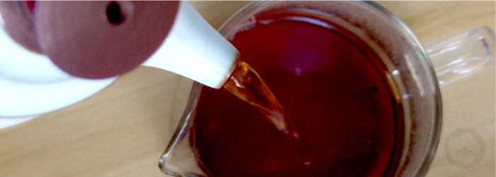 pu-erh is comparable to red wine in more than just color; it is also collected by connoisseurs for aging.