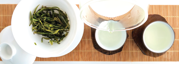 arrange the tea table so everyone's cup is within reach for refills