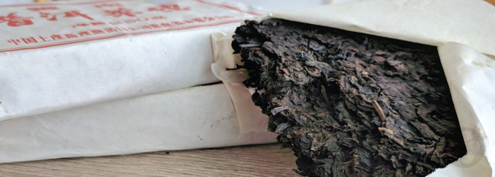 Compressed cakes were the original way to store and transport tea