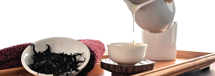 Elements of terroir like attacking insects can change the flavor of the finished tea